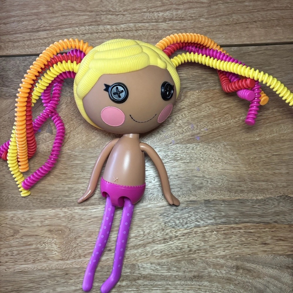 Lalaloopsy Crazy Hair‎ April Sunsplash 2010 Full Size 12" Doll Toy Button Eyes
